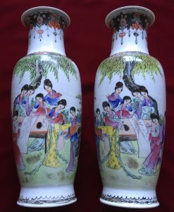 Famille Rose Vases