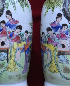 Famille Rose Vases