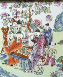 Famille Rose Porcelain Plaque