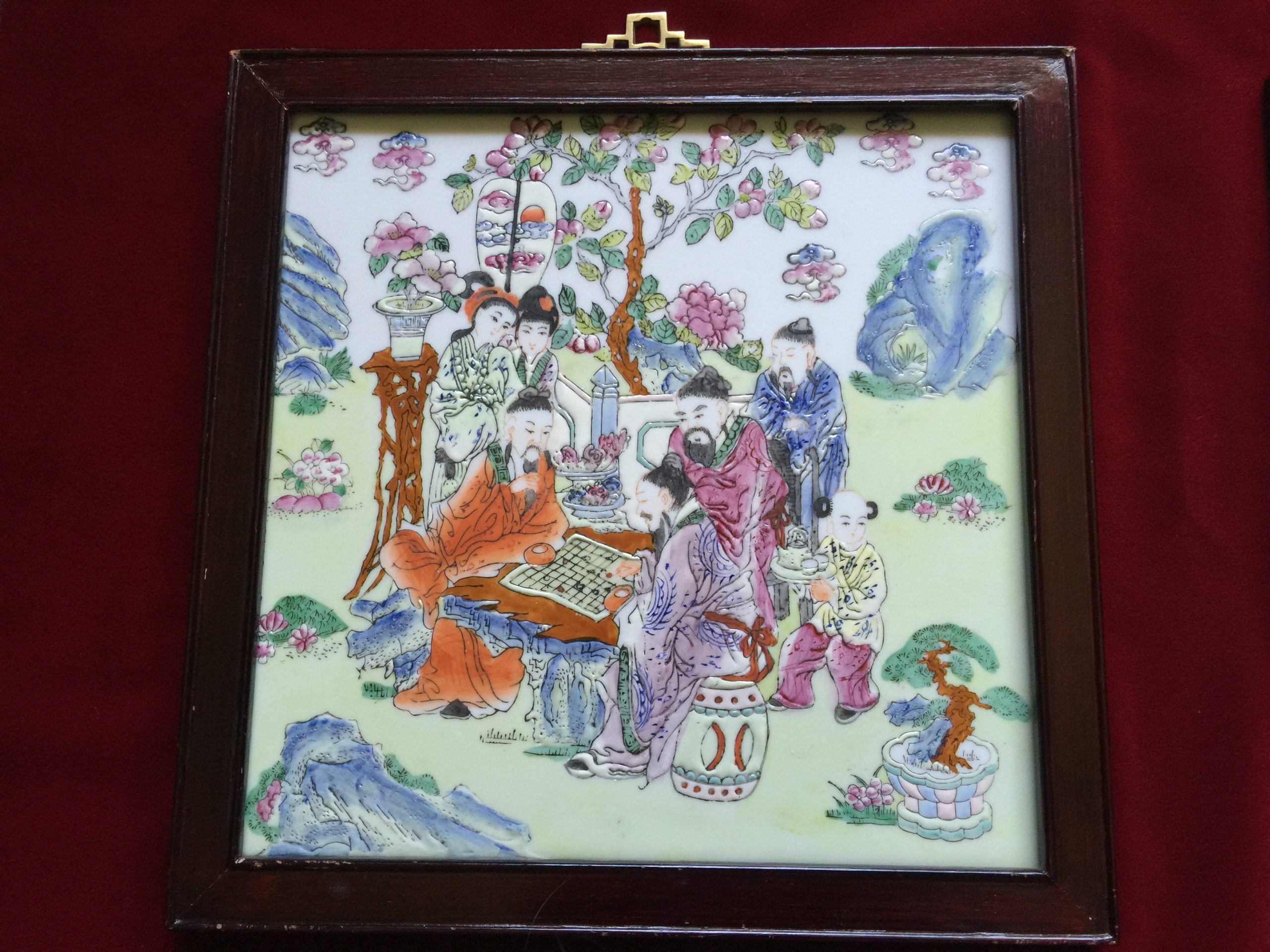 Chinese Famille Rose Plaques-2